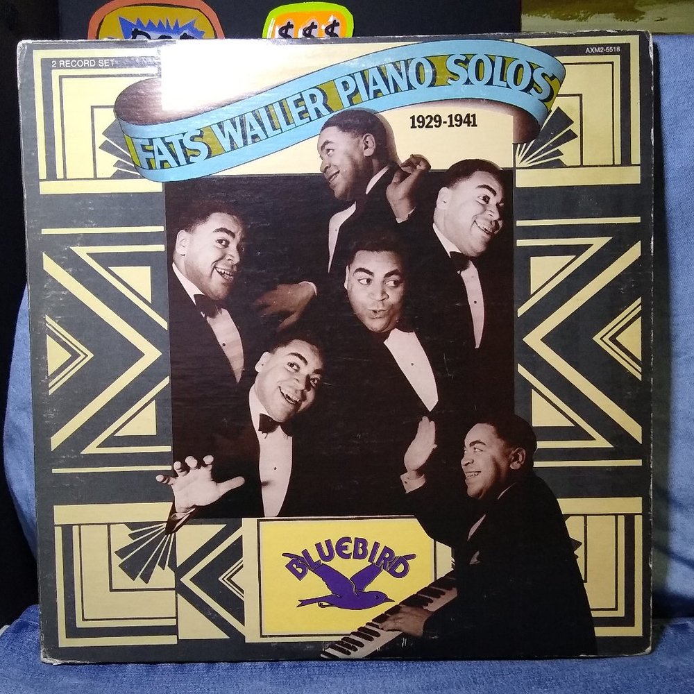 Fats Waller Piano Solos 1929-1941  2LP Gatefold 1977 Vinyl Record